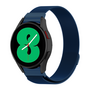 Milanese bandje (ronde connector) - Donkerblauw - Samsung Galaxy Watch 6 Classic - 47mm &amp; 43mm