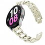 Garmin Venu 3s / Vivoactive 4s / Venu 2s / Vivomove 3s / Forerunner 255s - Metalen ketting band - Sterrenlicht Garmin Venu 3s / Vivoactive 4s / Venu 2s / Vivomove 3s / Forerunner 255s - Metalen ketting band - Sterrenlicht