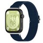 Elastische nylon band - Donkerblauw - Huawei Watch Fit 3 / Fit 4 Elastische nylon band - Donkerblauw - Huawei Watch Fit 3 / Fit 4