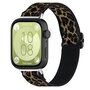 Elastische nylon band - Panterprint - Huawei Watch Fit 3 / Fit 4 Elastische nylon band - Panterprint - Huawei Watch Fit 3 / Fit 4