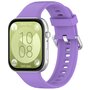 Siliconen bandje met gesp - Paars - Huawei Watch Fit 3 / Fit 4