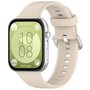 Siliconen bandje met gesp - Beige - Huawei Watch Fit 3 / Fit 4