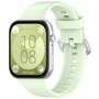 Siliconen bandje met gesp - Lichtgroen - Huawei Watch Fit 3 / Fit 4