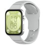 Siliconen Outdoor band - Grijs - Huawei Watch Fit 3 / Fit 4 Siliconen Outdoor band - Grijs - Huawei Watch Fit 3 / Fit 4