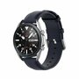 Garmin Forerunner 570 (42mm) / 55 / 245 / 645 - Classic leren bandje - Donkerblauw Garmin Forerunner 570 (42mm) / 55 / 245 / 645 - Classic leren bandje - Donkerblauw