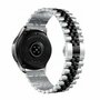 Garmin Forerunner 570 (42mm) / 55 / 245 / 645 - Stalen band - Zilver / zwart Garmin Forerunner 570 (42mm) / 55 / 245 / 645 - Stalen band - Zilver / zwart
