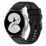 Garmin Forerunner 570 (42mm) / 55 / 245 / 645 - Siliconen gesp bandje - Zwart Garmin Forerunner 570 (42mm) / 55 / 245 / 645 - Siliconen gesp bandje - Zwart