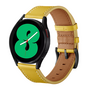 Garmin Forerunner 570 (42mm) / 55 / 245 / 645 - lederen bandje - Geel Garmin Forerunner 570 (42mm) / 55 / 245 / 645 - lederen bandje - Geel