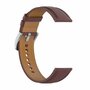 Garmin Forerunner 570 (42mm) / 55 / 245 / 645 - Luxe leren bandje - Donkerbruin Garmin Forerunner 570 (42mm) / 55 / 245 / 645 - Luxe leren bandje - Donkerbruin