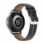 Garmin Forerunner 570 (42mm) / 55 / 245 / 645 - Luxe leren bandje - Zwart
