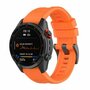 Siliconen sportbandje - Oranje - Garmin Quatix 8 - 47mm Siliconen sportbandje - Oranje - Garmin Quatix 8 - 47mm