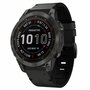 Leren bandje - Zwart - Garmin Quatix 8 - 47mm Leren bandje - Zwart - Garmin Quatix 8 - 47mm