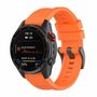 Siliconen sportbandje - Oranje - Garmin Epix Pro Gen 2 (51mm) / Quatix 7X / 6X & Tactix 7 (pro) Siliconen sportbandje - Oranje - Garmin Epix Pro Gen 2 (51mm) / Quatix 7X / 6X & Tactix 7 (pro)