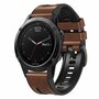 leer + siliconen bandje - Bruin - Garmin Epix Pro Gen 2 (51mm) / Quatix 7X / 6X & Tactix 7 (pro) leer + siliconen bandje - Bruin - Garmin Epix Pro Gen 2 (51mm) / Quatix 7X / 6X & Tactix 7 (pro)