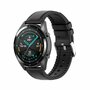 leer + siliconen bandje - Zwart - Xiaomi Redmi Watch 5 Active / Redmi Watch 5 Lite leer + siliconen bandje - Zwart - Xiaomi Redmi Watch 5 Active / Redmi Watch 5 Lite