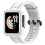 Siliconen sportband met case - Wit - Xiaomi Redmi Watch 2 (Lite) Siliconen sportband met case - Wit - Xiaomi Redmi Watch 2 (Lite)