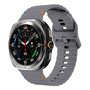 Wave Sport Band - Donkergrijs - Samsung Galaxy Watch Ultra 47mm Wave Sport Band - Donkergrijs - Samsung Galaxy Watch Ultra 47mm