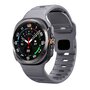 Wave siliconen bandje - Donkergrijs - Samsung Galaxy Watch Ultra 47mm Wave siliconen bandje - Donkergrijs - Samsung Galaxy Watch Ultra 47mm