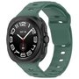 Solid Sportband - Donkergroen - Samsung Galaxy Watch Ultra 47mm Solid Sportband - Donkergroen - Samsung Galaxy Watch Ultra 47mm