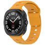 Solid Sportband - Oker - Samsung Galaxy Watch Ultra 47mm Solid Sportband - Oker - Samsung Galaxy Watch Ultra 47mm