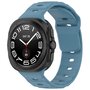 Solid Sportband - Grijsblauw - Samsung Galaxy Watch Ultra 47mm Solid Sportband - Grijsblauw - Samsung Galaxy Watch Ultra 47mm