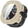 Hard case met screen protector (waterdicht) - Beige - Samsung Galaxy Watch Ultra 47mm Hard case met screen protector (waterdicht) - Beige - Samsung Galaxy Watch Ultra 47mm