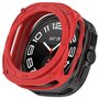 TPU Harnas case (open front) - Rood - Samsung Galaxy Watch Ultra 47mm TPU Harnas case (open front) - Rood - Samsung Galaxy Watch Ultra 47mm