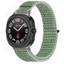 Nylon Sport loop bandje - Lichtgroen - Samsung Galaxy Watch Ultra 47mm Nylon Sport loop bandje - Lichtgroen - Samsung Galaxy Watch Ultra 47mm
