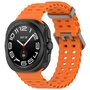 Marine Band siliconen - Oranje - Samsung Galaxy Watch Ultra 47mm Marine Band siliconen - Oranje - Samsung Galaxy Watch Ultra 47mm