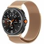 Milanese band - Champagne goud - Samsung Galaxy Watch 8 Classic - 46mm Milanese band - Champagne goud - Samsung Galaxy Watch 8 Classic - 46mm