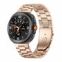 Stalen schakelband - Rosé goud - Samsung Galaxy Watch 8 Classic - 46mm Stalen schakelband - Rosé goud - Samsung Galaxy Watch 8 Classic - 46mm