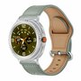 Classic leren band - Grijs - Samsung Galaxy Watch 8 Classic - 46mm Classic leren band - Grijs - Samsung Galaxy Watch 8 Classic - 46mm