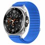 Nylon ribbelbandje - Koningsblauw - Samsung Galaxy Watch 8 Classic - 46mm Nylon ribbelbandje - Koningsblauw - Samsung Galaxy Watch 8 Classic - 46mm