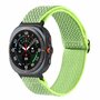 Elastische solo loop nylon bandje - Neon groen / geel - Samsung Galaxy Watch 8 Classic - 46mm Elastische solo loop nylon bandje - Neon groen / geel - Samsung Galaxy Watch 8 Classic - 46mm