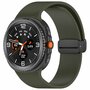 D-buckle sportband - Leger groen - Samsung Galaxy Watch 8 Classic - 46mm D-buckle sportband - Leger groen - Samsung Galaxy Watch 8 Classic - 46mm
