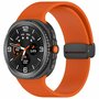 D-buckle sportband - Oranje - Samsung Galaxy Watch 8 Classic - 46mm