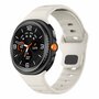 Wave siliconen band - Starlight - Samsung Galaxy Watch 8 Classic - 46mm Wave siliconen band - Starlight - Samsung Galaxy Watch 8 Classic - 46mm