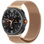 Milanese band - Champagne goud - Samsung Galaxy Watch 8 - 40mm / 44mm Milanese band - Champagne goud - Samsung Galaxy Watch 8 - 40mm / 44mm