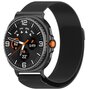 Milanese band - Zwart - Samsung Galaxy Watch 8 - 40mm / 44mm Milanese band - Zwart - Samsung Galaxy Watch 8 - 40mm / 44mm