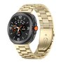 Stalen schakelband - Goud - Samsung Galaxy Watch 8 - 40mm / 44mm Stalen schakelband - Goud - Samsung Galaxy Watch 8 - 40mm / 44mm