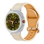 Classic leren band - Ivoor - Samsung Galaxy Watch 8 - 40mm / 44mm Classic leren band - Ivoor - Samsung Galaxy Watch 8 - 40mm / 44mm