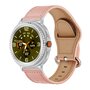Classic leren band - Roze - Samsung Galaxy Watch 8 - 40mm / 44mm Classic leren band - Roze - Samsung Galaxy Watch 8 - 40mm / 44mm