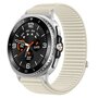 Nylon ribbelbandje - Starlight - Samsung Galaxy Watch 8 - 40mm / 44mm Nylon ribbelbandje - Starlight - Samsung Galaxy Watch 8 - 40mm / 44mm