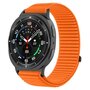 Nylon ribbelbandje - Oranje - Samsung Galaxy Watch 8 - 40mm / 44mm Nylon ribbelbandje - Oranje - Samsung Galaxy Watch 8 - 40mm / 44mm