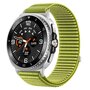 Nylon ribbelbandje - Groen - Samsung Galaxy Watch 8 - 40mm / 44mm Nylon ribbelbandje - Groen - Samsung Galaxy Watch 8 - 40mm / 44mm