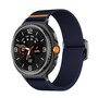 Nylon Loop bandje - Donkerblauw - Samsung Galaxy Watch 8 - 40mm / 44mm Nylon Loop bandje - Donkerblauw - Samsung Galaxy Watch 8 - 40mm / 44mm