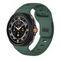 Wave met motief siliconen band - Donkergroen - Samsung Galaxy Watch 8 - 40mm / 44mm