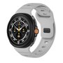Wave met motief siliconen band - Grijs - Samsung Galaxy Watch 8 - 40mm / 44mm Wave met motief siliconen band - Grijs - Samsung Galaxy Watch 8 - 40mm / 44mm