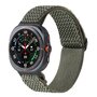 Elastische solo loop nylon bandje - Donkergroen - Samsung Galaxy Watch 8 - 40mm / 44mm Elastische solo loop nylon bandje - Donkergroen - Samsung Galaxy Watch 8 - 40mm / 44mm