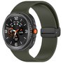 D-buckle sportband - Leger groen - Samsung Galaxy Watch 8 - 40mm / 44mm D-buckle sportband - Leger groen - Samsung Galaxy Watch 8 - 40mm / 44mm